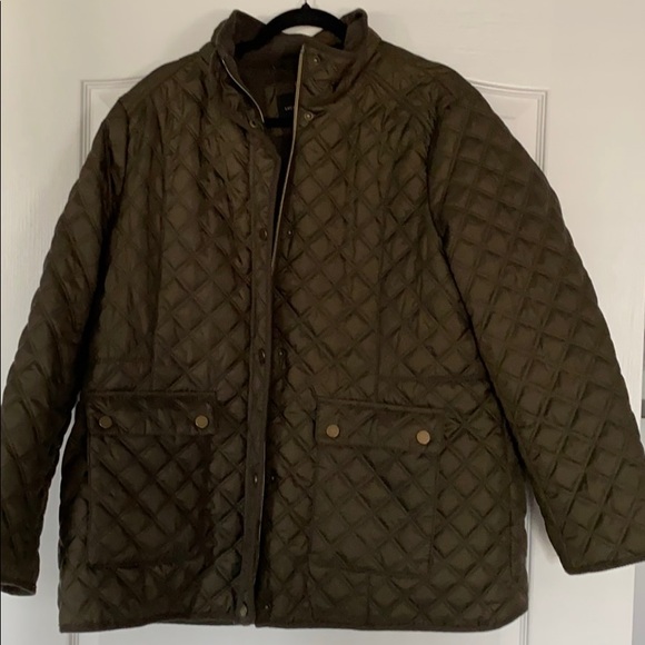 lucky brand quilted barn jacket